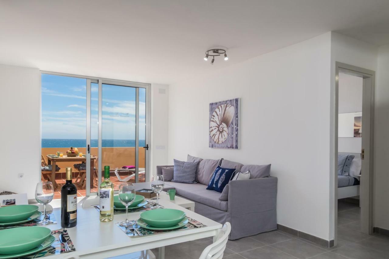 Ocean View Penthouse Daire Gran Tarajal Dış mekan fotoğraf