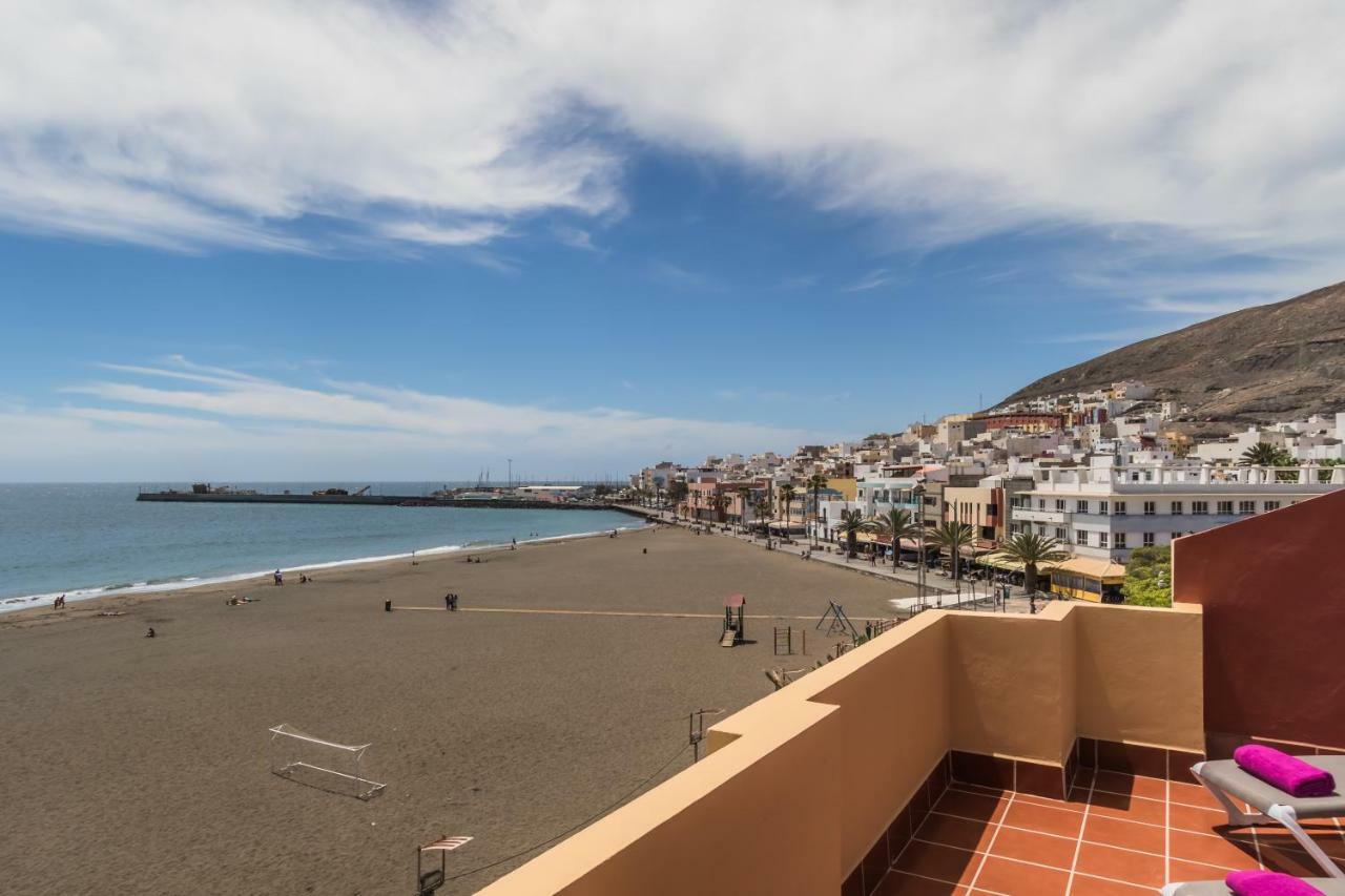 Ocean View Penthouse Daire Gran Tarajal Dış mekan fotoğraf
