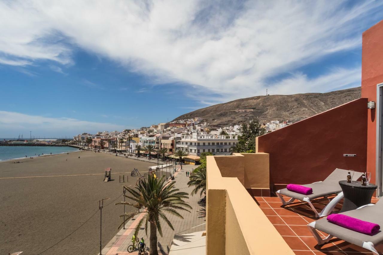Ocean View Penthouse Daire Gran Tarajal Dış mekan fotoğraf