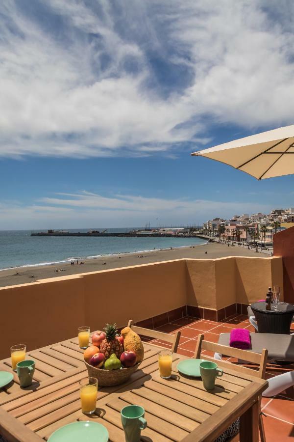 Ocean View Penthouse Daire Gran Tarajal Dış mekan fotoğraf