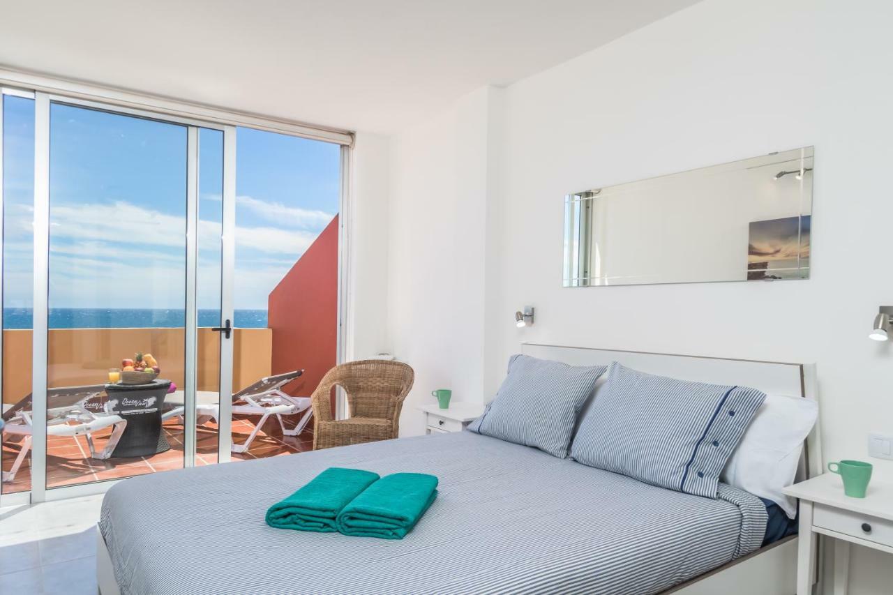 Ocean View Penthouse Daire Gran Tarajal Dış mekan fotoğraf