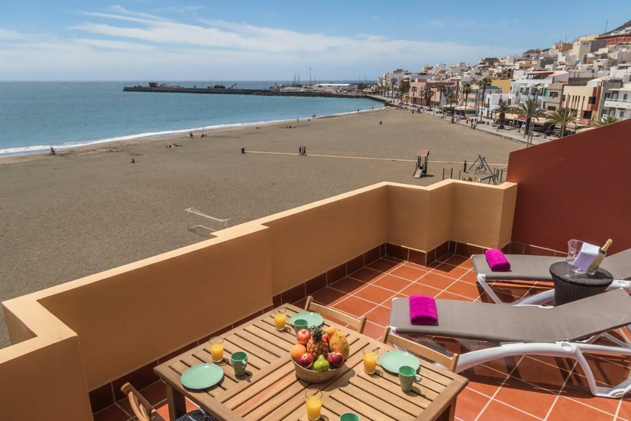 Ocean View Penthouse Daire Gran Tarajal Dış mekan fotoğraf