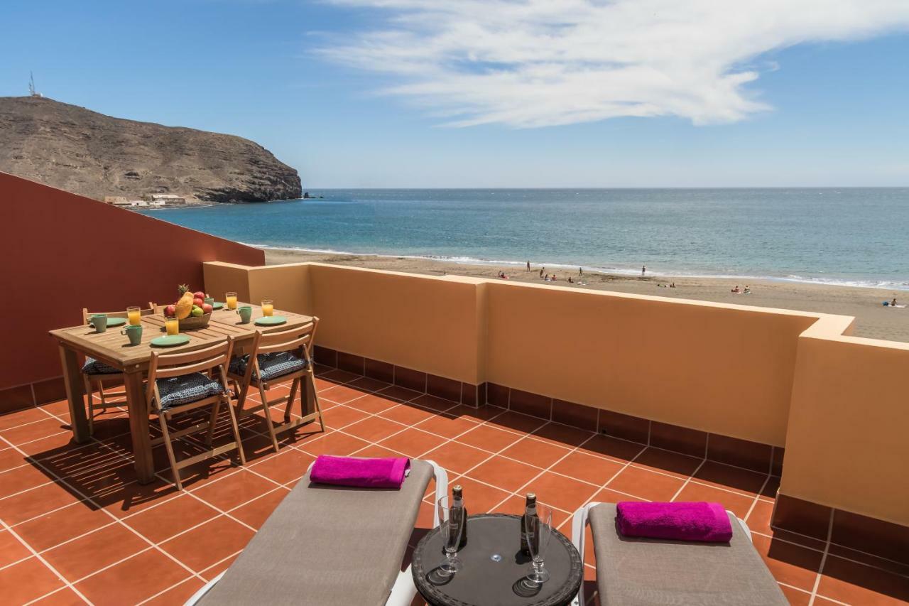 Ocean View Penthouse Daire Gran Tarajal Dış mekan fotoğraf