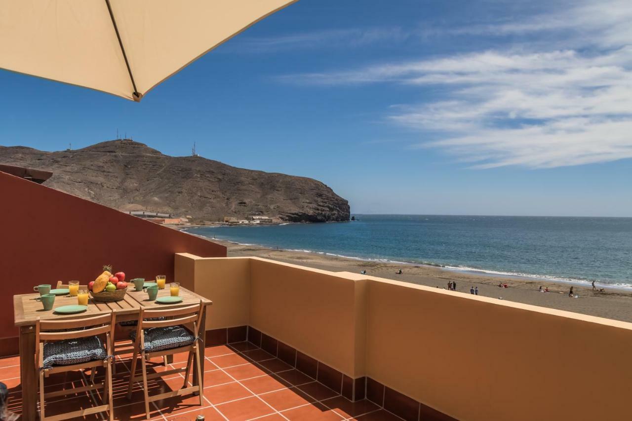 Ocean View Penthouse Daire Gran Tarajal Dış mekan fotoğraf