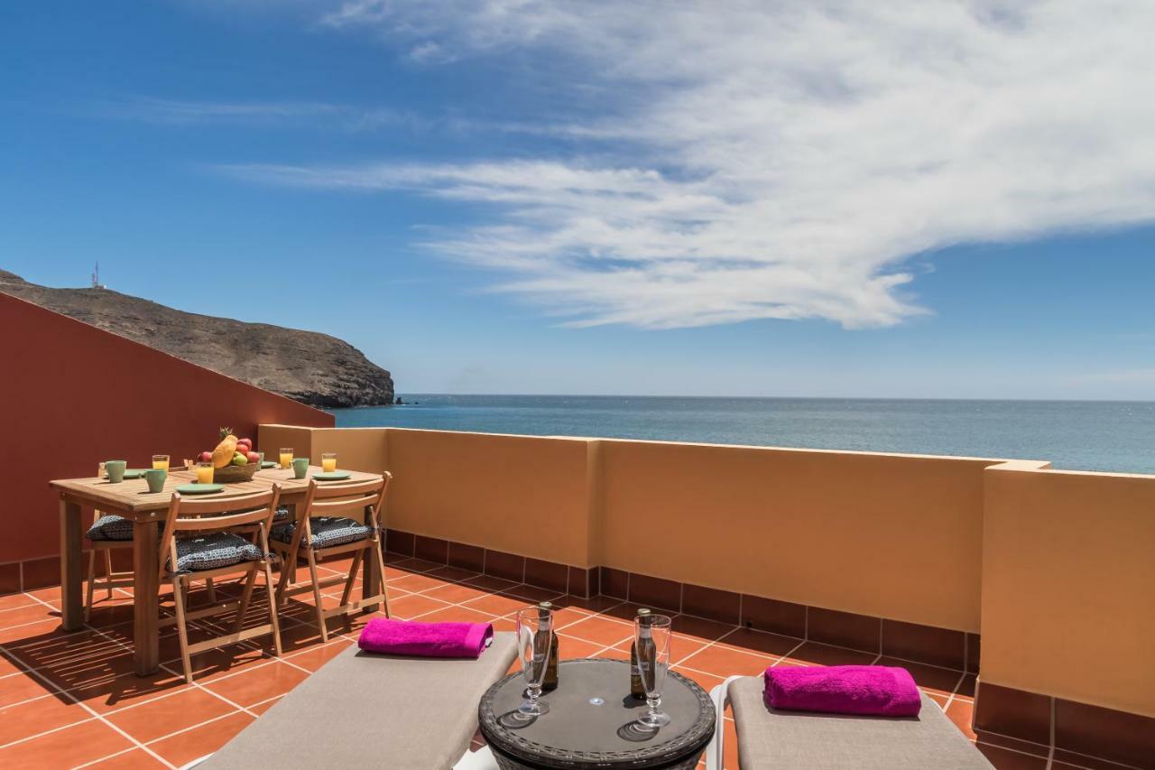 Ocean View Penthouse Daire Gran Tarajal Dış mekan fotoğraf